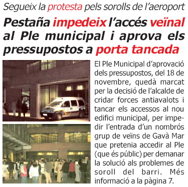 Notícia publicada a la publicació L'ERAMPRUNYÀ (Número 16 - Desembre de 2004)